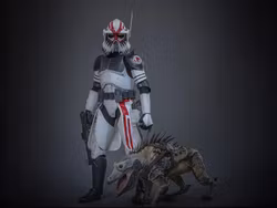 Star Wars: The Clone Wars TMS000 Sergeant Hound 1/6th Scale Collectible Figure