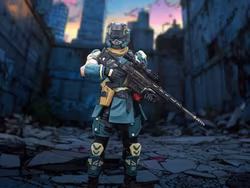 Dark Source UNSC Sniper Foster 1/25 Scale Action Figure