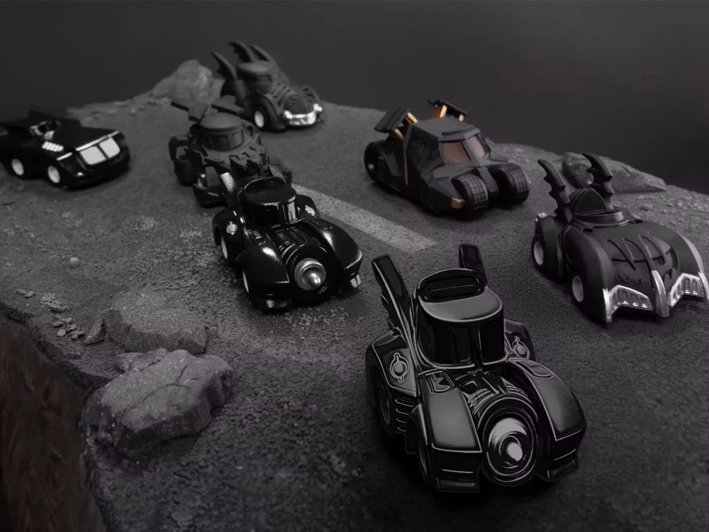 DC Comics PBC-004 Batmobile Box of 6 Pull Back Cars