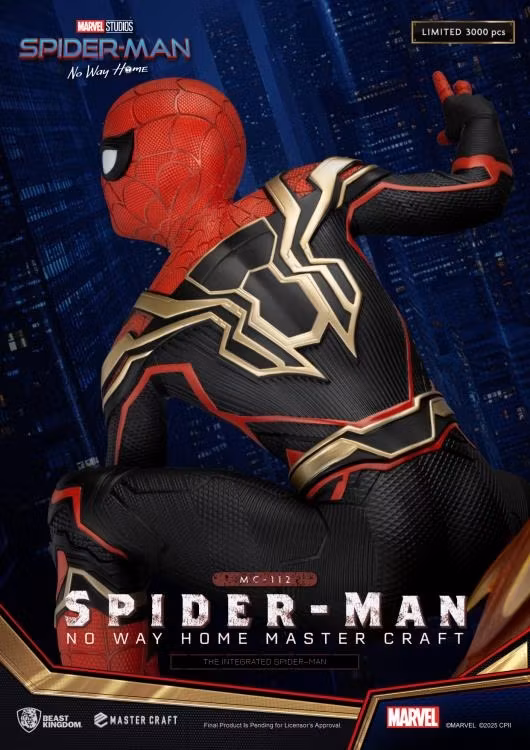 Spider-Man: No Way Home Master Craft MC-112 The Integrated Spider-Man Limited Edition Statue