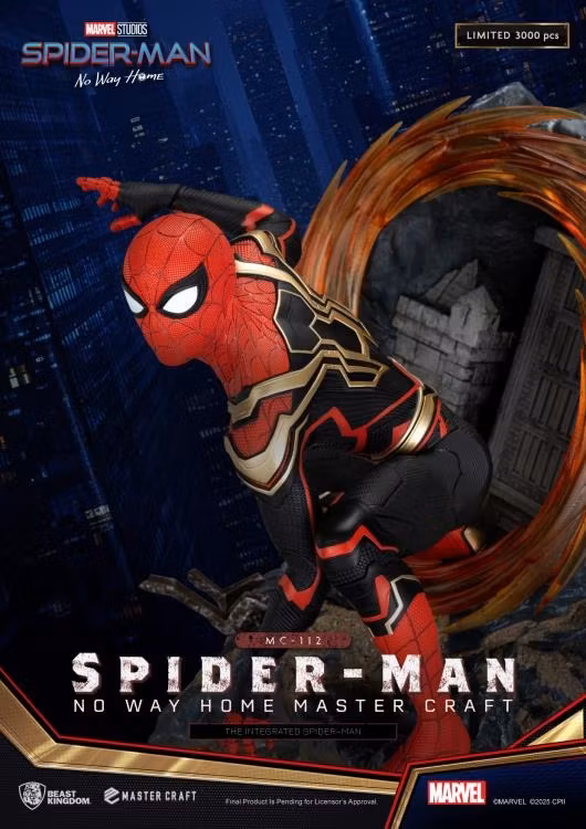 Spider-Man: No Way Home Master Craft MC-112 The Integrated Spider-Man Limited Edition Statue
