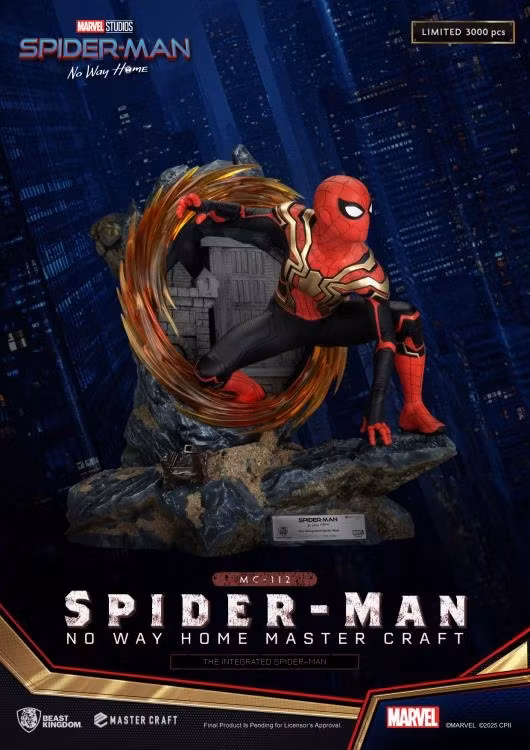 Spider-Man: No Way Home Master Craft MC-112 The Integrated Spider-Man Limited Edition Statue