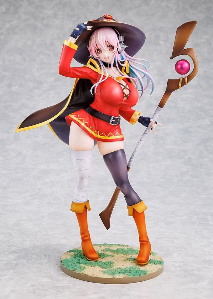 Nitroplus x KonoSuba KD Colle Super Sonico (Megumin Collaboration Ver.) 1/7 Scale Figure