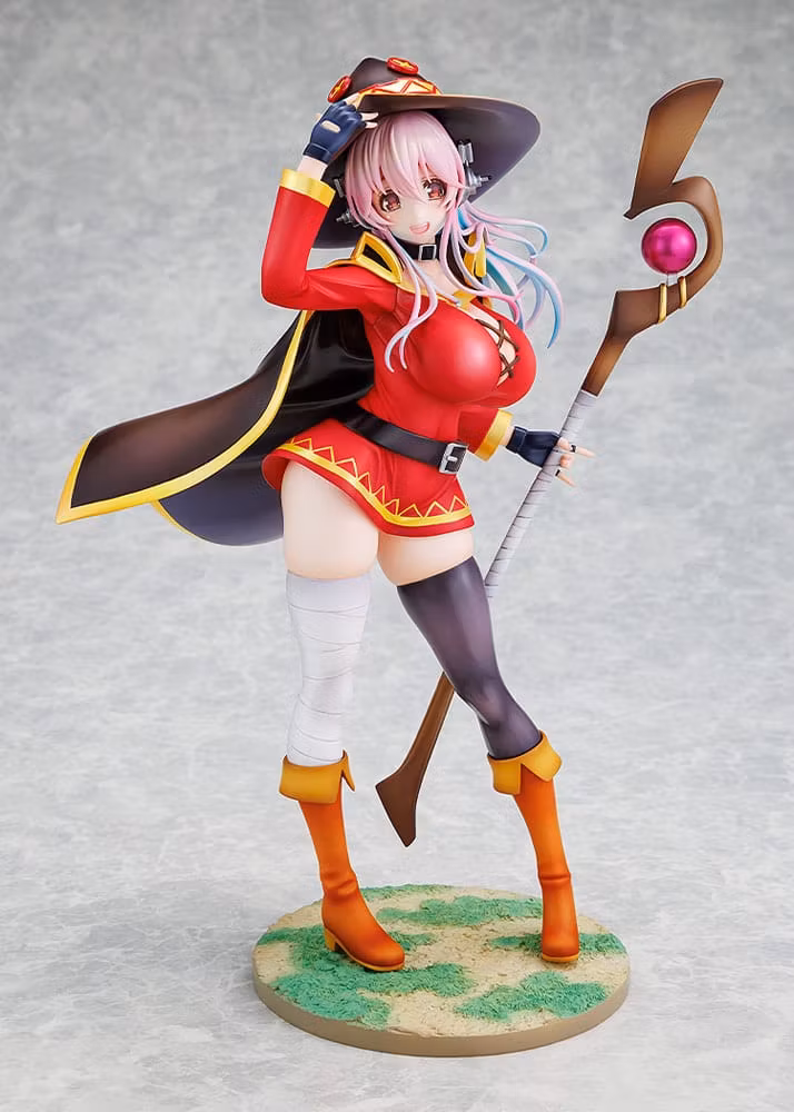 Nitroplus x KonoSuba KD Colle Super Sonico (Megumin Collaboration Ver.) 1/7 Scale Figure