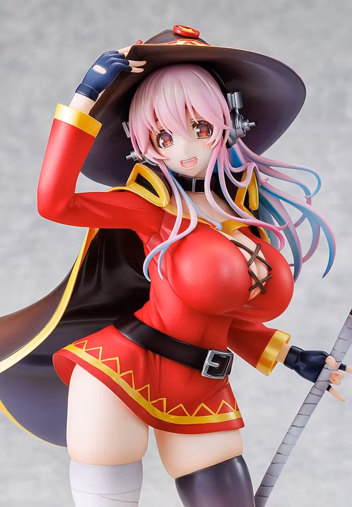Nitroplus x KonoSuba KD Colle Super Sonico (Megumin Collaboration Ver.) 1/7 Scale Figure