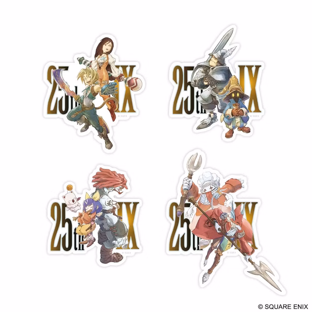 Final Fantasy IX Sticker Pack 25th Anniversary