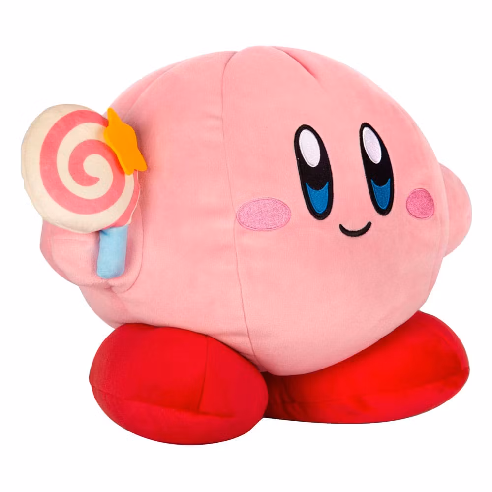 Kirby Mocchi-Mocchi Mega Plush Figure Kirby with invincible Magic Wand