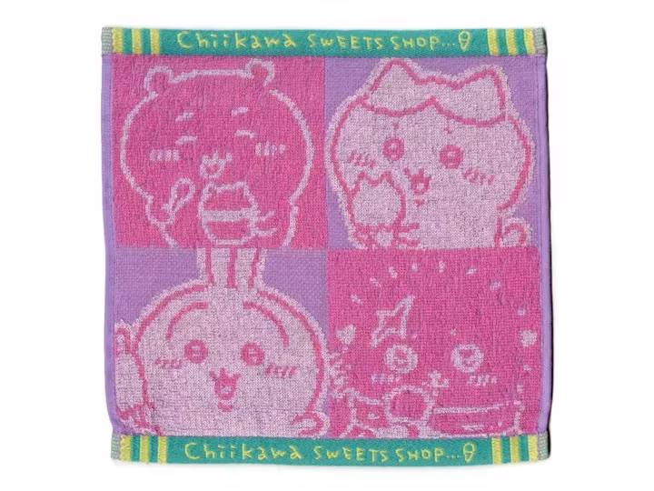 Chiikawa Ichibansho (Sweets Shop) Hand Towel (B)