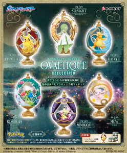 Pokemon Ovaltique Collection Boxed Set of 6 Figures