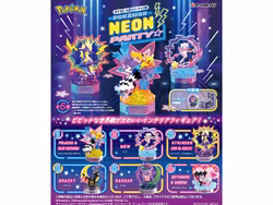 Pokemon Neon Party Boxed Set of 6 Figures