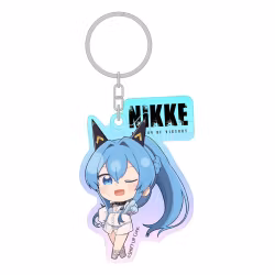 Goddess of Victory: Nikke Acrylic Keychain Helm Holographic