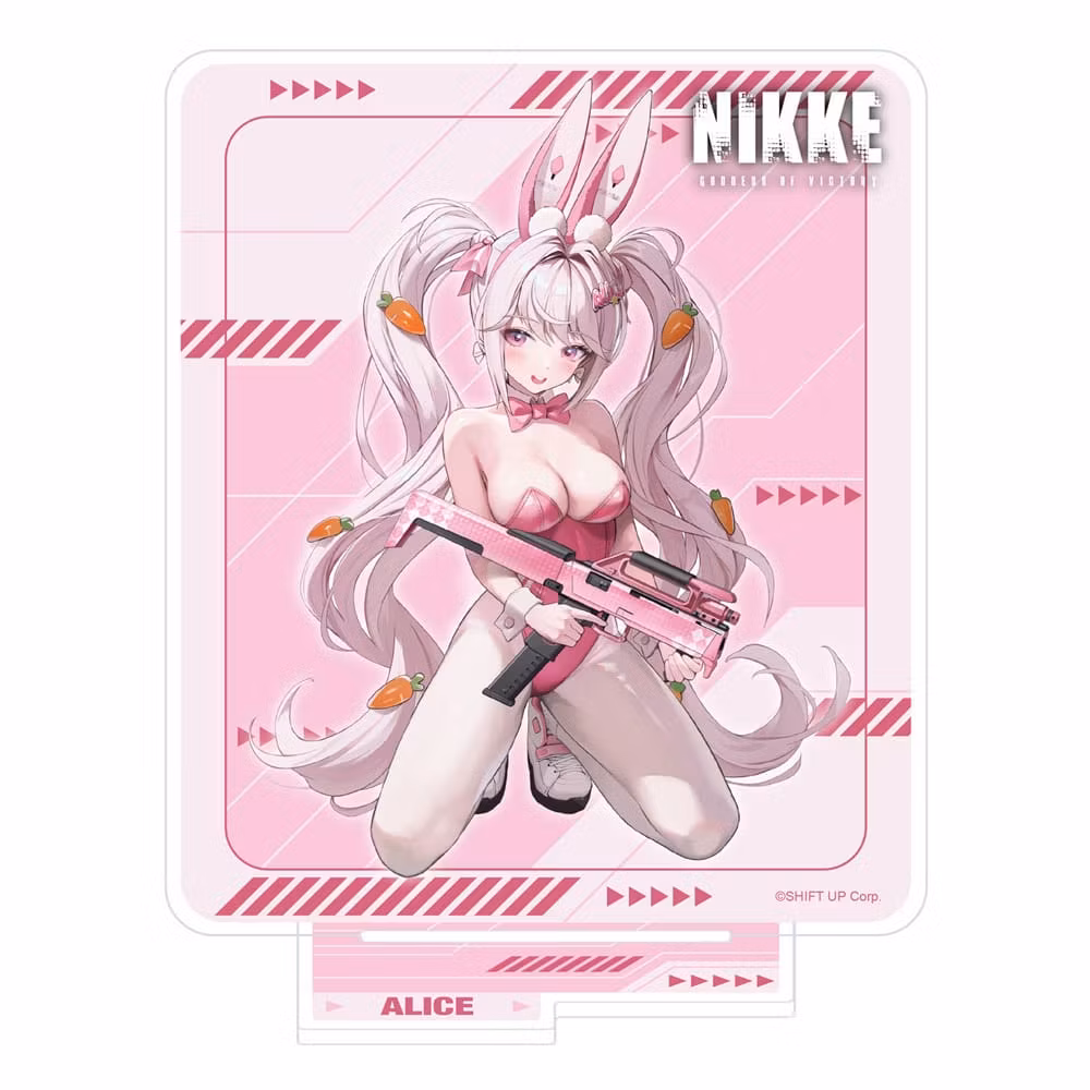 Goddess of Victory: Nikke Crouching Series Acrylic Stand Alice Holographic