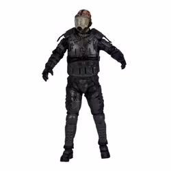 The Walking Dead (TV Series) Gas Mask Zombie Action Figure