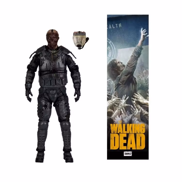 The Walking Dead (TV Series) Gas Mask Zombie Action Figure