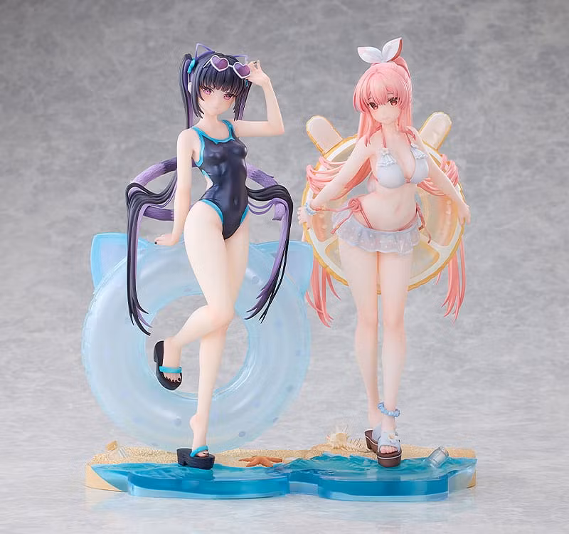 Rosuuri Illustartion White Rabbit Rosu (Swimsuit Ver.) 1/7 Scale Figure