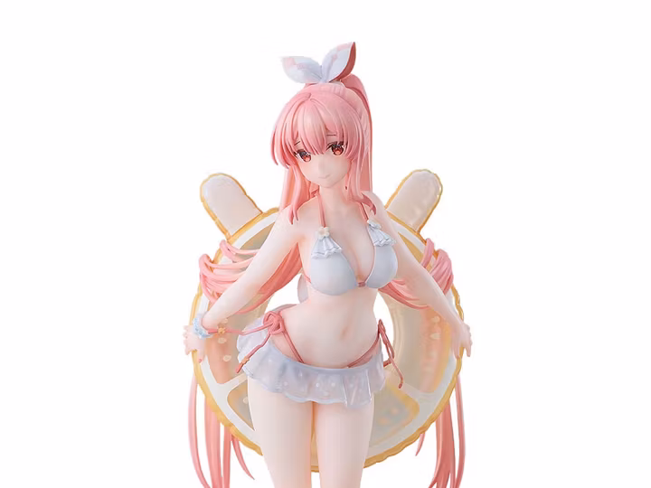 Rosuuri Illustartion White Rabbit Rosu (Swimsuit Ver.) 1/7 Scale Figure