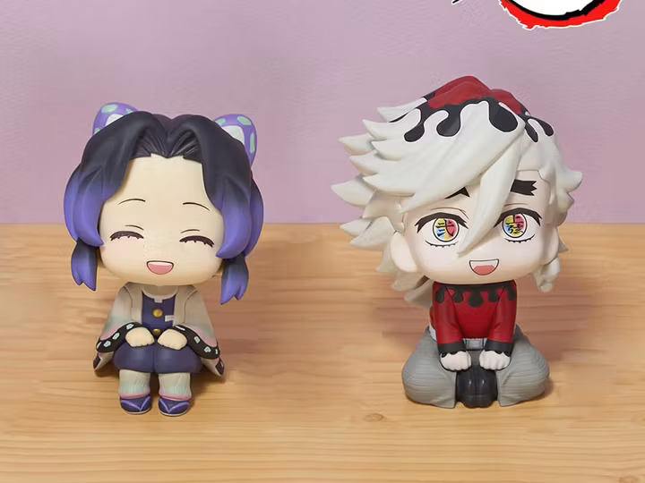 Demon Slayer: Kimetsu no Yaiba 1/2 Look Up Series Shinobu Kocho (Smile Ver.) & Douma (with gift)