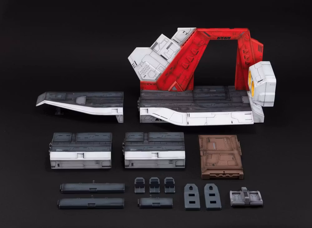 Mobile Suit Zeta Gundam HG Series Realistic Model Series Diorama Nahel Argama catapult Deck 40th Anniversary Edition