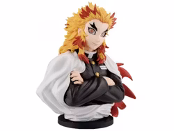 Demon Slayer: Kimetsu no Yaiba Ichibansho Kyojuro Rengoku (Set Your Heart Ablaze) Art Scale Bust