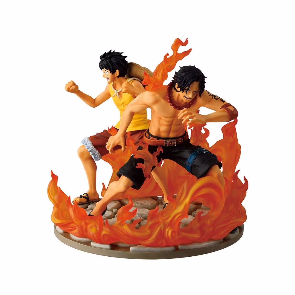 One Piece Ichibansho Ace & Luffy (Dramatic Memories) Figure