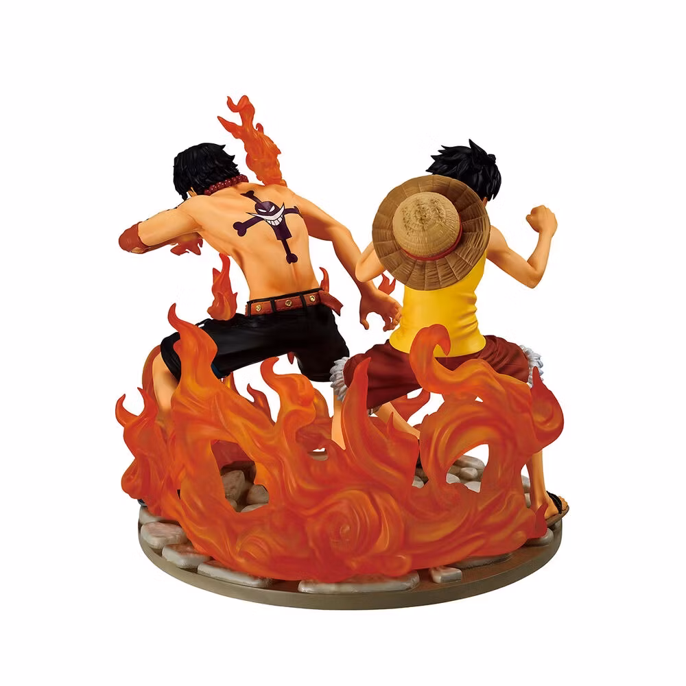 One Piece Ichibansho Ace & Luffy (Dramatic Memories) Figure