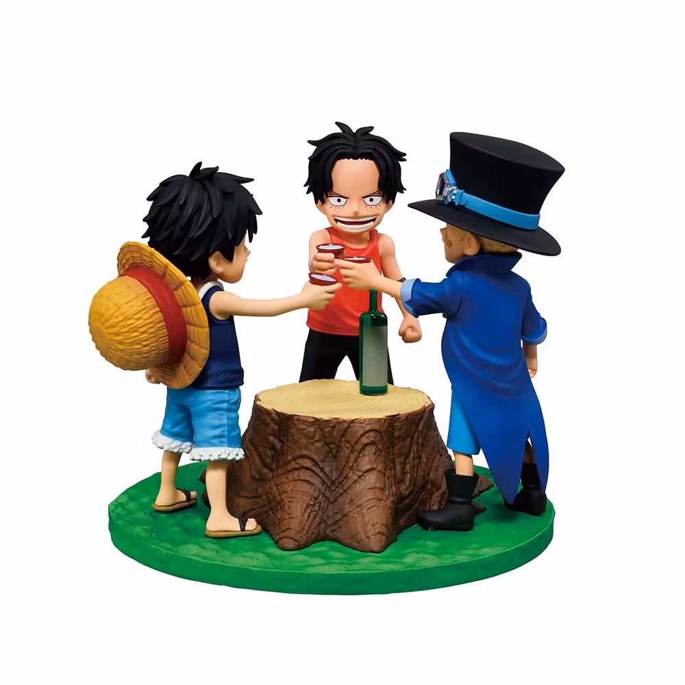One Piece Ichibansho Ace & Sabo & Luffy (Dramatic Memories) Figure