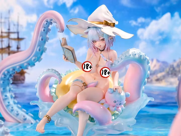 (18+) Danimaru Illustartion Octopus Witch Rinne 1/6 Scale Figure