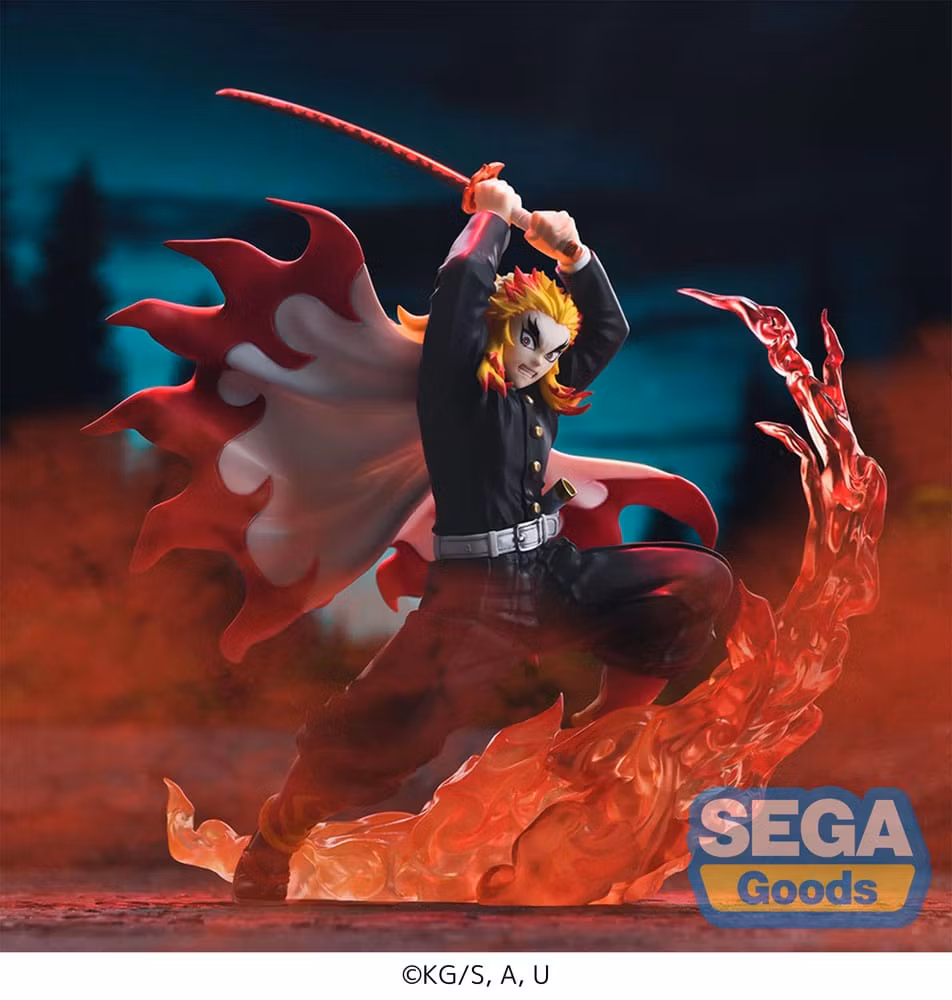 Demon Slayer: Kimetsu no Yaiba Xross Link Kyojuro Rengoku Figure