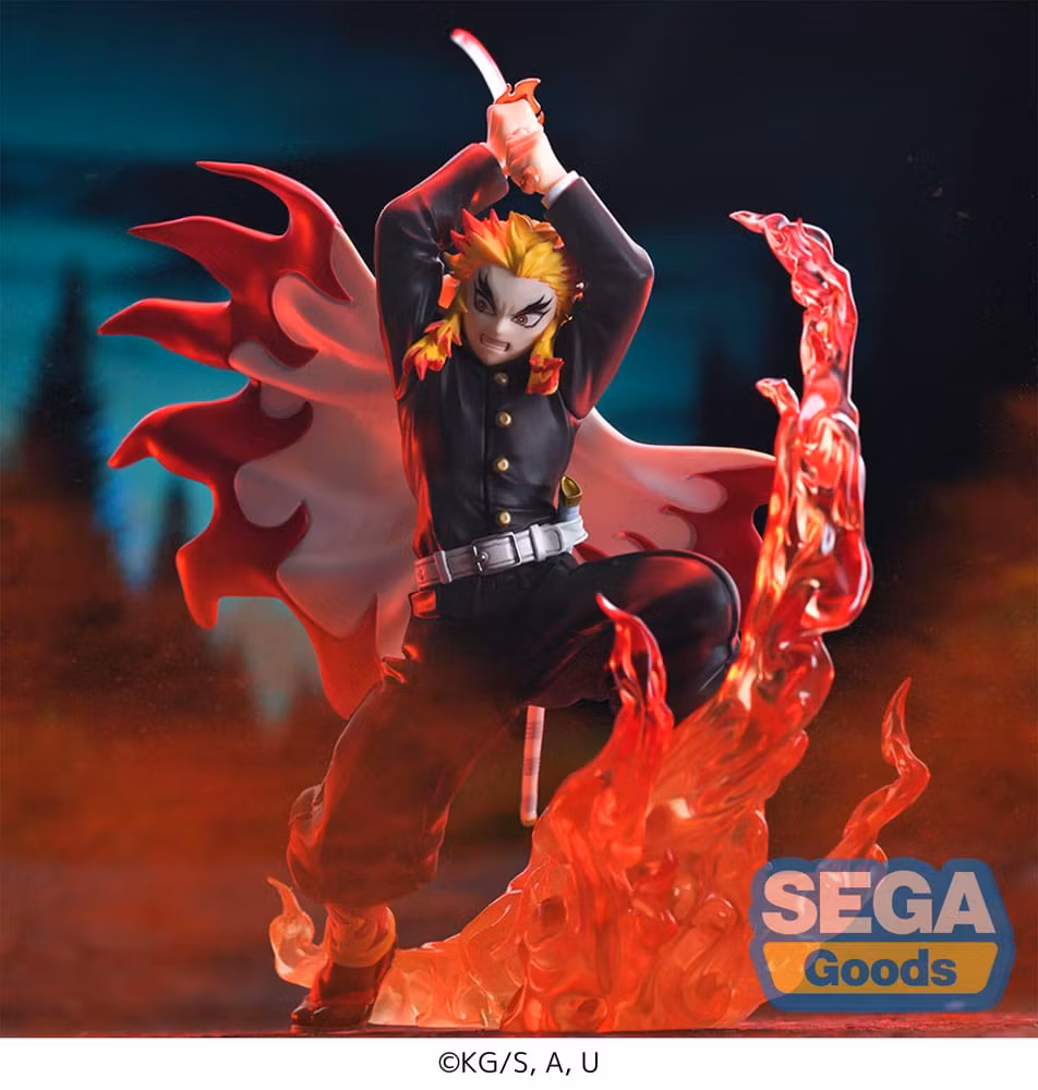 Demon Slayer: Kimetsu no Yaiba Xross Link Kyojuro Rengoku Figure