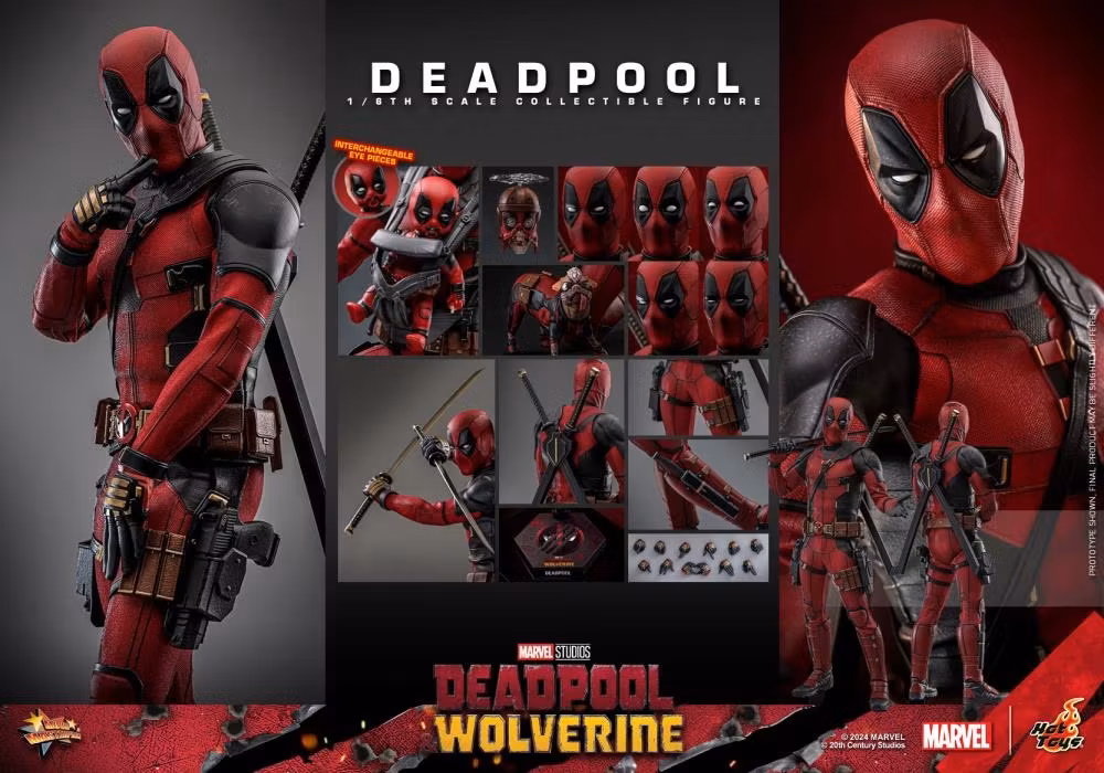 Deadpool & Wolverine MMS746 Deadpool 1/6th Scale Collectible Figure