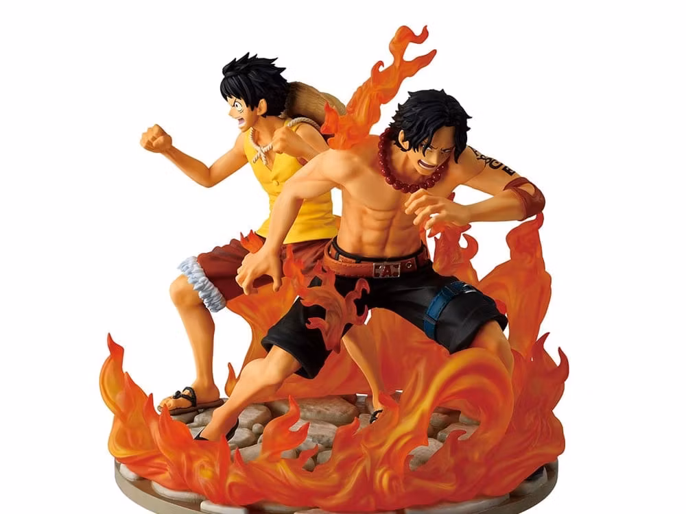 One Piece Ichibansho Ace & Luffy (Dramatic Memories) Figure