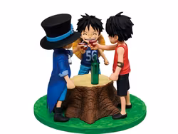 One Piece Ichibansho Ace & Sabo & Luffy (Dramatic Memories) Figure