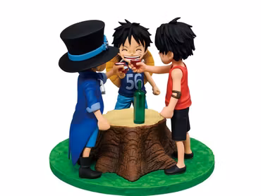 One Piece Ichibansho Ace & Sabo & Luffy (Dramatic Memories) Figure