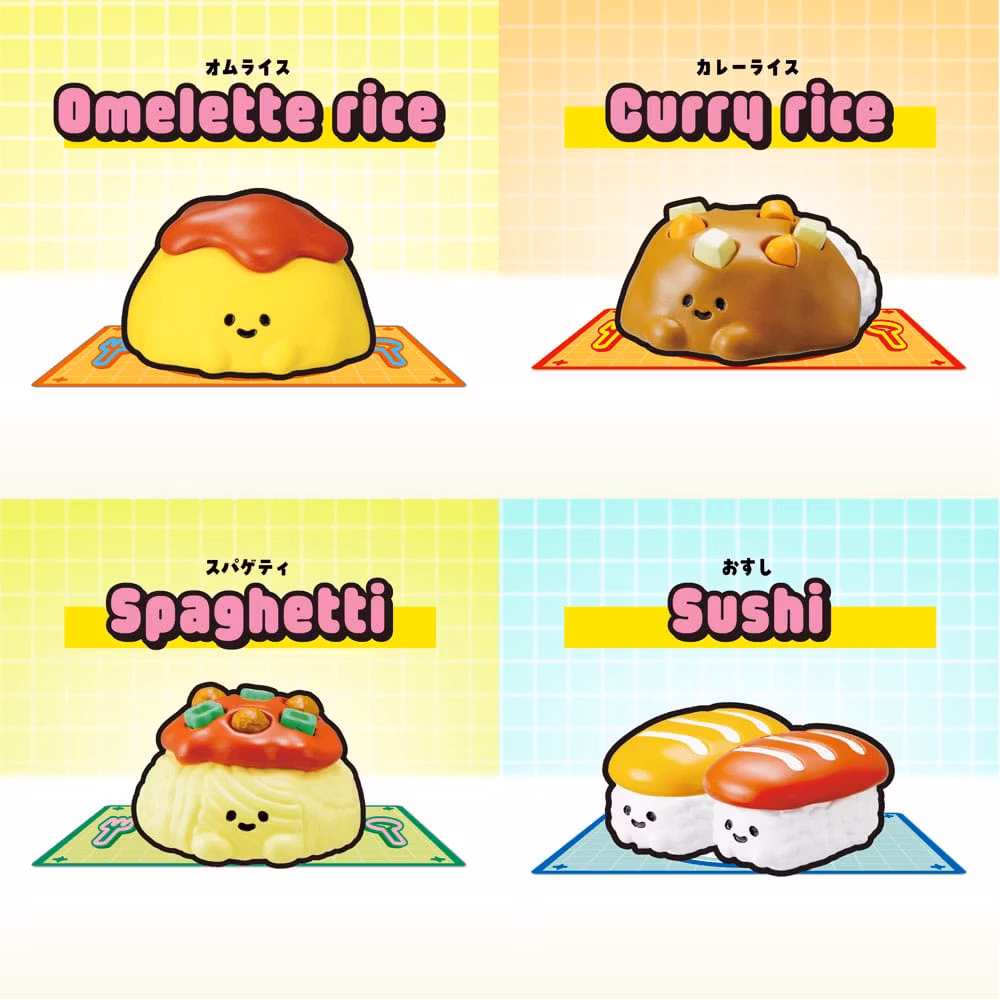 Recipeeez Menu 01 Box of 4 Figures