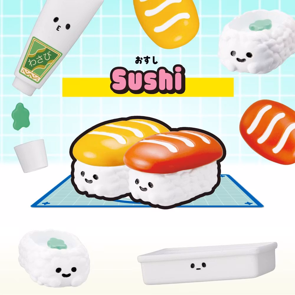 Recipeeez Menu 01 Box of 4 Figures