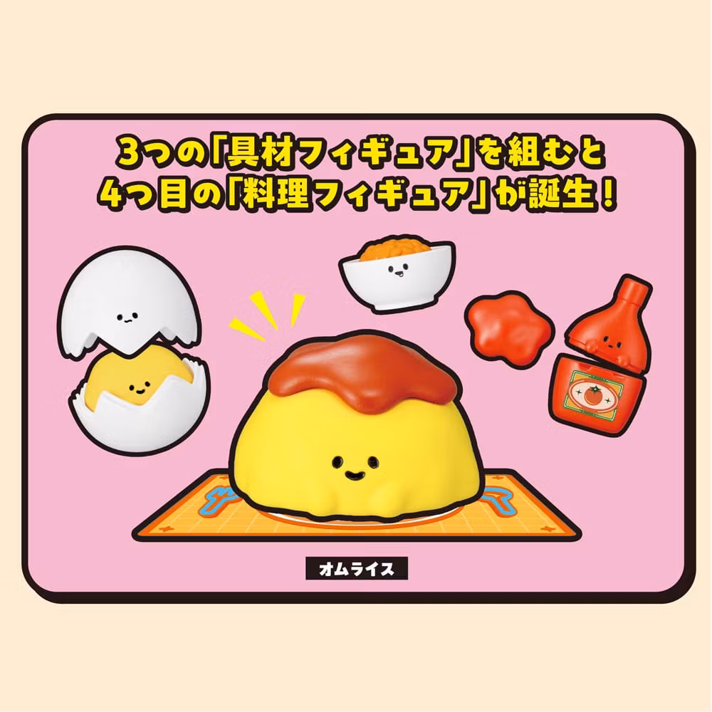 Recipeeez Menu 01 Box of 4 Figures