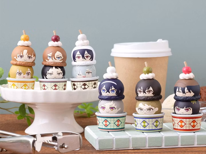 Bungo Stray Dogs Stack Up & Change Dandadan Box of 6 Random Figures