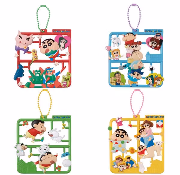 Crayon Shin-chan Plat Collection Keychain Vol. 2