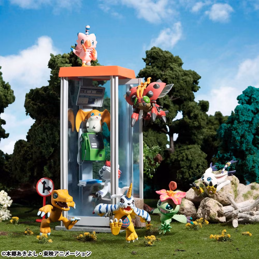 Digimon Adventure Digicolle! Mix Box of 8 Figure Packs (Rerelease)