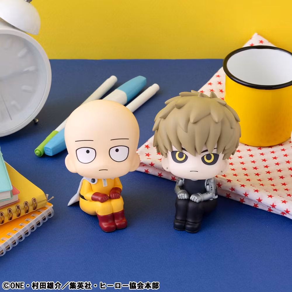 One Punch Man Look Up Series Saitama & Genos (with gift)