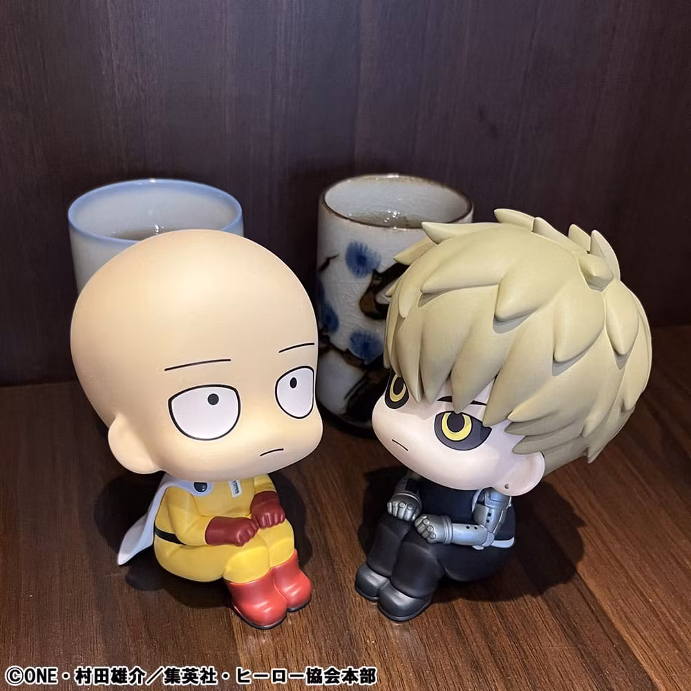 One Punch Man Look Up Series Saitama & Genos (with gift)