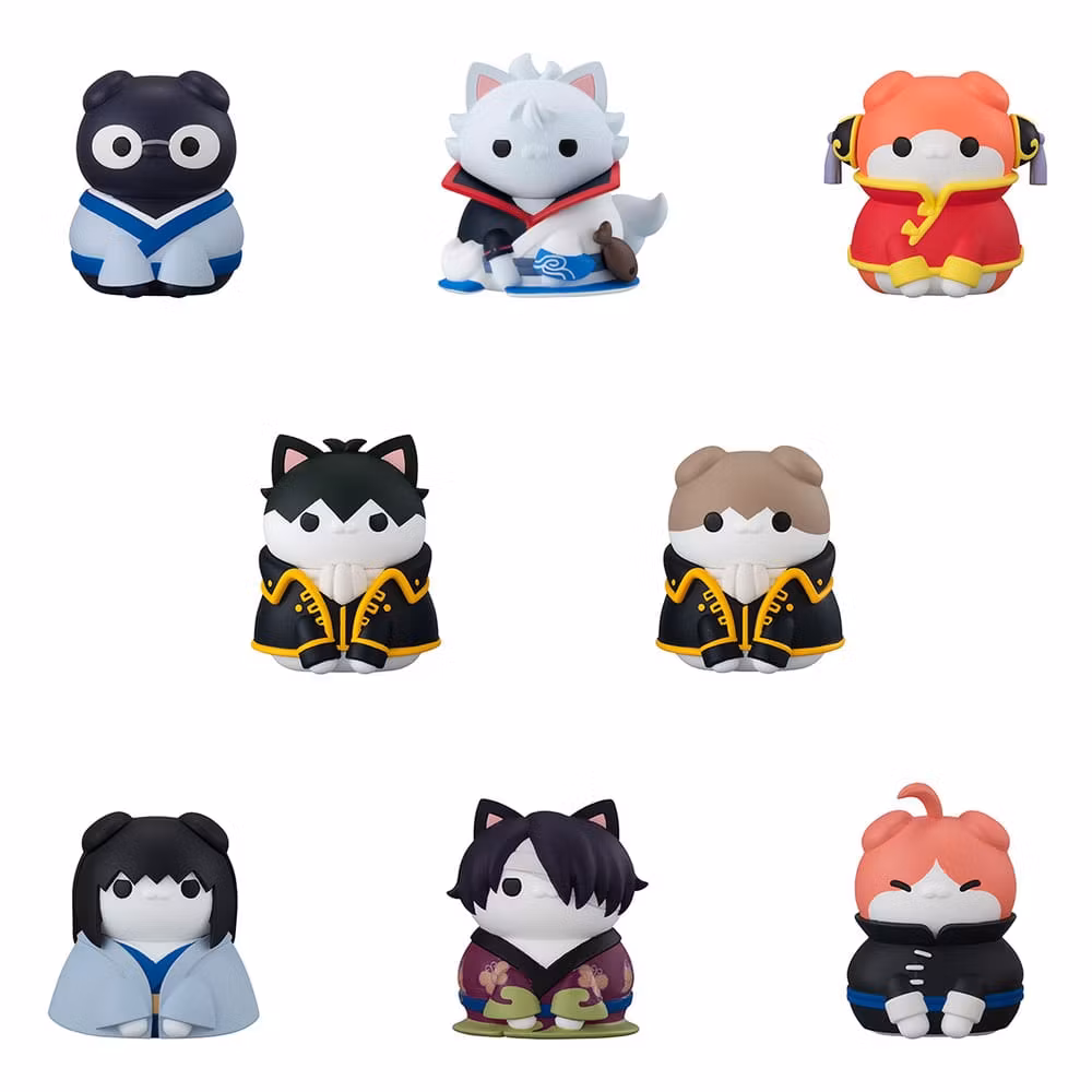 Gintama Mega Cat Project Nyantama Go Meow-Meow Edition! Box of 8 Figures