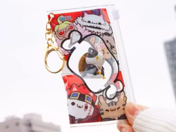 One Piece Mega Cat Project Nyan Piece Nyan! Trading Figure with pouch Luffy 2025 Limited Edition