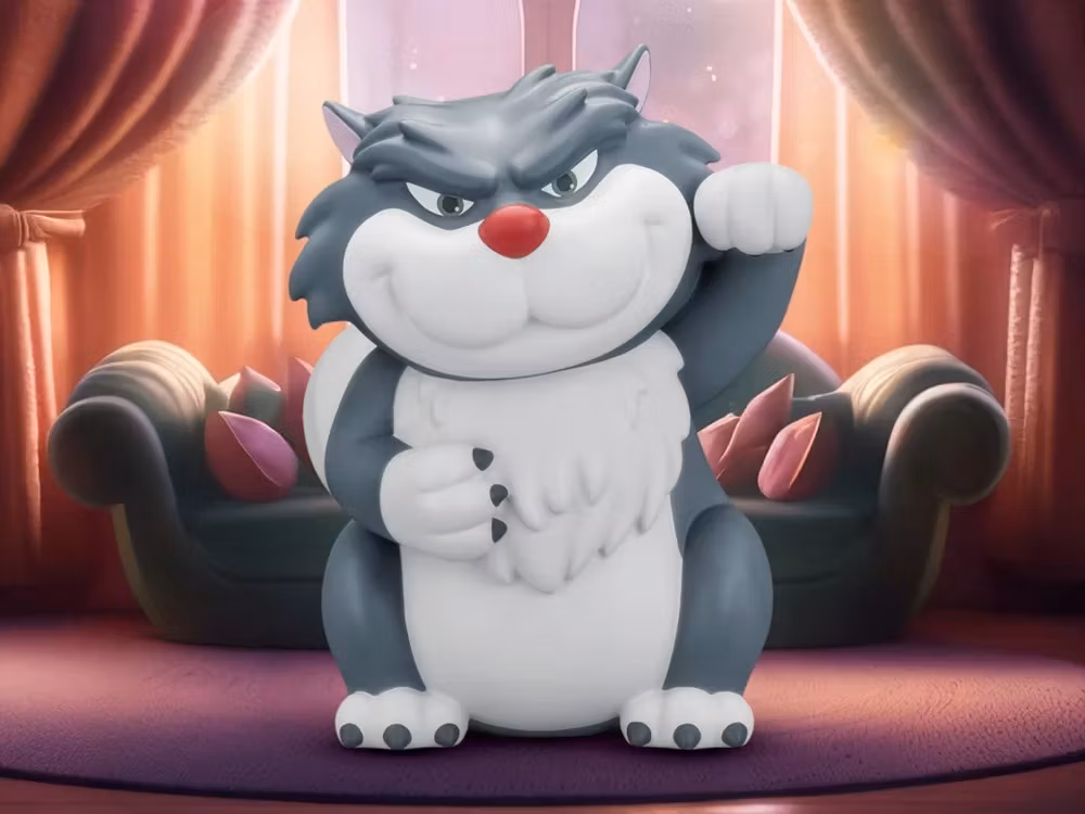 Disney Classic VPB-012 Lucifer Vinyl Piggy Bank