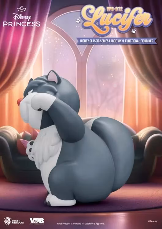 Disney Classic VPB-012 Lucifer Vinyl Piggy Bank