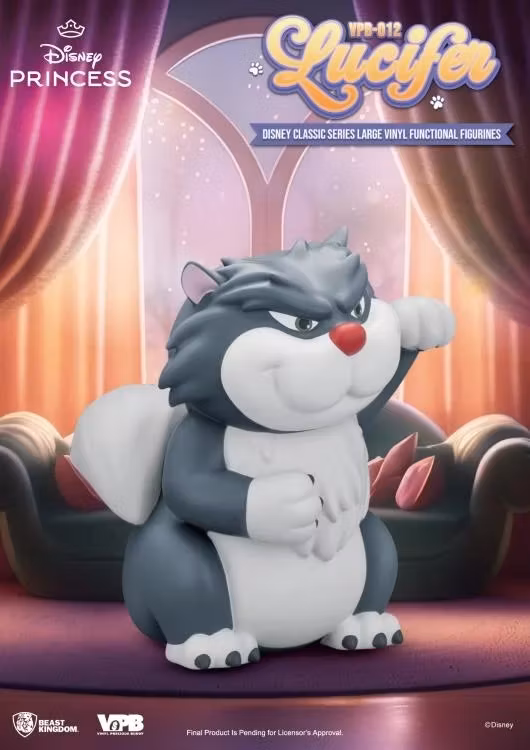 Disney Classic VPB-012 Lucifer Vinyl Piggy Bank