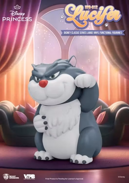 Disney Classic VPB-012 Lucifer Vinyl Piggy Bank