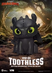 How to Train Your Dragon VPBP-021 Toothless Palm-Sized Vinyl Piggy Bank