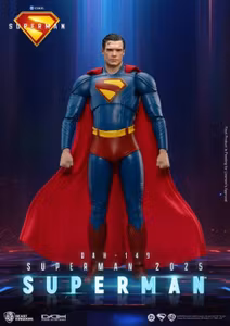 Superman (2025) Dynamic 8ction Heroes DAH-149 Superman & Krypto Action Figure