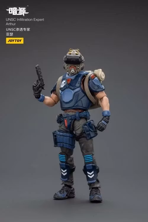Dark Source UNSC Infiltration Expert Arthur 1/25 Scale Action Figure